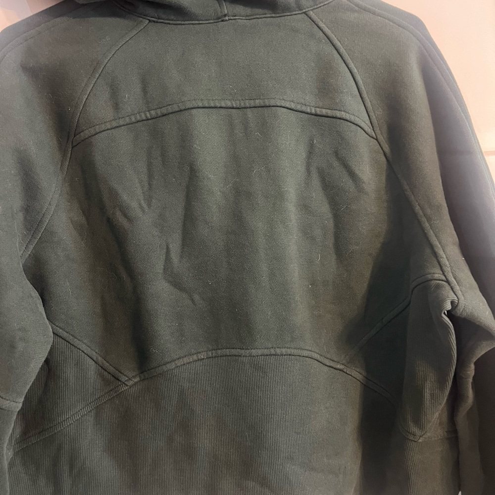 Lululemon Scuba Oversized Half Zip Hoodie, Size M/L, Legacy Green and Gold 💚💛💚💛 - Picture 15 of 16